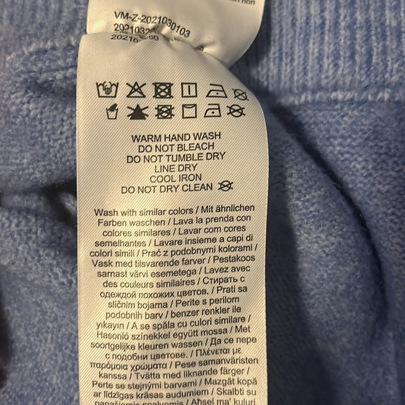 NWOT - Faux-Wrap Cross-Slit Midi Skirt - Picture 5 of 5